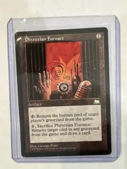 Phyrexian Furnace Weatherlight MTG Magic the Gathering Card - Image 1