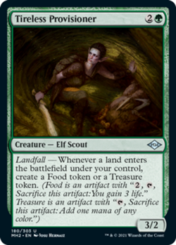 Tireless Provisioner Light Play, English Magic the Gathering MTG Modern Horizons - Image 1