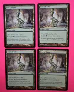 Magic the Gathering MTG Mirrodin TREE OF TALES X 4 VLP/EX C 2003 NICE - Image 1