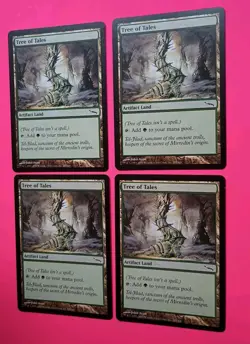 Magic the Gathering MTG Mirrodin TREE OF TALES X 4 VLP/EX C 2003 NICE - Image 2
