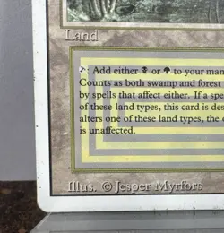 Bayou Revised MTG Magic: The Gathering Dual Land Card EDH Vintage Reserve List - Image 5