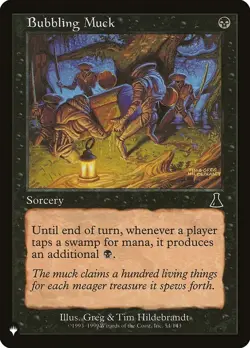 Bubbling Muck x1 1x Mystery Booster 2 NM MTG - Image 1