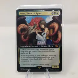 Yuna, Hope of Spira (Extended Art) M517 - MTG Final Fantasy M/NM Pack-Fresh - Image 1