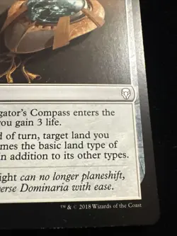 MTG Magic the Gathering Navigator's Compass (225/296) Dominaria LP - Image 3