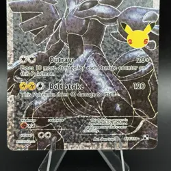 Zekrom 114/114 Full Art Ultra Rare Classic Collection Celebrations Pokemon Card - Image 3