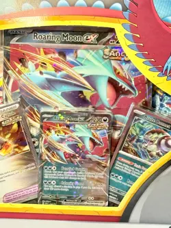 Pokemon TCG: "Roaring Moon ex Box" Factory Sealed **Brand New** - Image 3