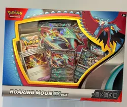 Pokemon TCG: "Roaring Moon ex Box" Factory Sealed **Brand New** - Image 5