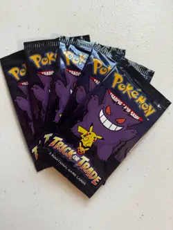 Pokemon TCG Gengar Trick Or Trade BOOster 5 Packs - Image 1