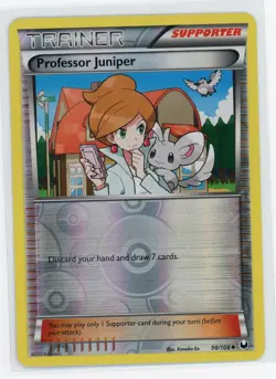 Pokemon TCG - Professor Juniper 98/108 - Dark Explorers - Reverse Holo - Image 1