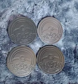 Pokemon 2024 Worlds Honolulu Pikachu, Charizard, Zapdos & Eevee Flip Coin Lot NM - Image 4