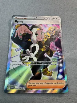 Pokemon TCG Ryme Trainer 221/197 Ultra Rare Obsidian Flames MINT - Image 4