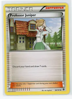 Pokemon TCG - Professor Juniper 84/101 - Plasma Blast - Uncommon - Image 1