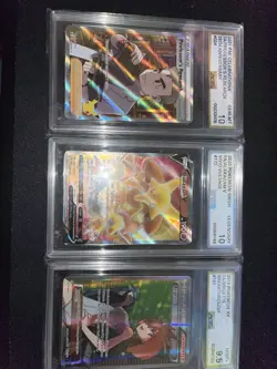 AGA slab Lot Alakazam Professor Oak Pokemon Slabs Pokemon Cards - Image 1