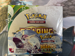 Pokemon - XY "Roaring Skies" Sealed Booster Box (hole in wrapping) - Image 1