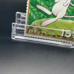 MEW SHOGAKUKAN Pokemon postage stamp No.151 Japanese Rare Retro F/S - Image 4