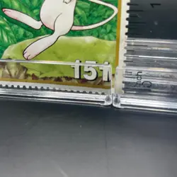 MEW SHOGAKUKAN Pokemon postage stamp No.151 Japanese Rare Retro F/S - Image 5