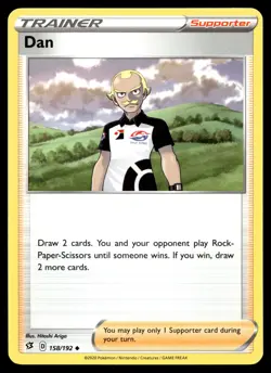 Dan 158/192 Uncommon Pokemon Rebel Clash - Image 1