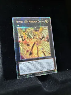 Yugioh - Number 100: Numeron Dragon (QCR) - RA01-EN039 - Near Mint - Image 2