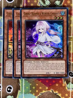 Yugioh Ghost Reaper & Winter Cherries DUDE-EN002 Playset - Image 1