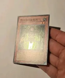 Yugioh Man-Eater Bug LOB-108 Super Rare Unlimited LP - Image 3