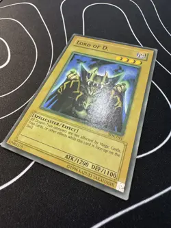 YuGiOh 2002 Lord Of D. SDK-041 Super Rare Unlimited - Heavy Faded Error LP - Image 2