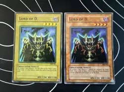 YuGiOh 2002 Lord Of D. SDK-041 Super Rare Unlimited - Heavy Faded Error LP - Image 3