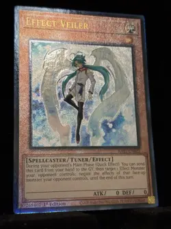 *** EFFECT VEILER *** 1ST EDITION PRISMATIC ULTIMATE RARE RA01-EN003 YUGIOH! - Image 2
