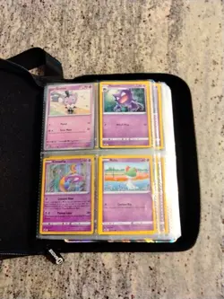 Pokemon Trading Card Binder with Zipper with Cards - Image 3