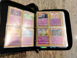 Pokemon Trading Card Binder with Zipper with Cards - Image 4