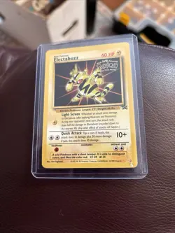 Pokemon Electabuzz #2 Black Star Promo Card WB the First Movie - Image 1