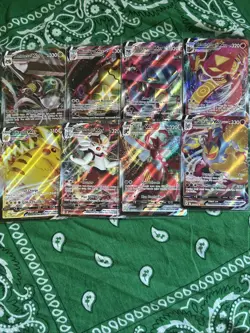 Pokemon TCG Lot of 8 VMAX Ultra Rare Cards Near Mint - Image 1