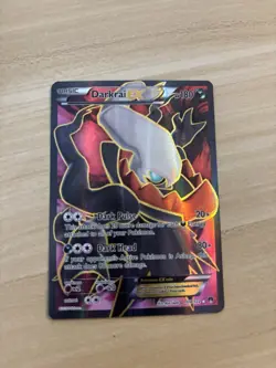 Pokemon TCG Darkrai EX Full Art Holo Ultra Rare Card XY Breakpoint - Image 1