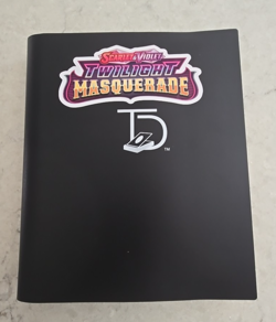 POKEMON Twilight Masquerade Complete Master Set Binder - 377 Cards - Image 1