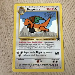 1995 Dragonite #5 Pokemon The First Movie Promo Card - Image 1