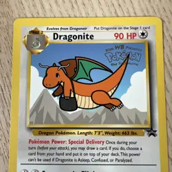 1995 Dragonite #5 Pokemon The First Movie Promo Card - Image 2