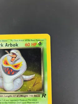 Dark Arbok 2/82 Pokemon Card Holo WOTC Team Rocket - LP/Good Condition - Image 3