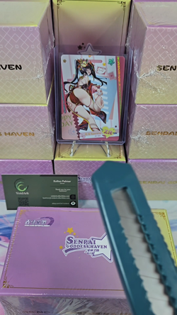 Senpai Goddess Haven Set 6 Waifu Cards | 18-Pack Booster Box | Sealed Anime TCG - Image 2