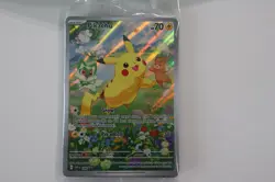 Pokemon Paldea Adventure Chest 3 Card Promo Plus 4 Card Pack Pikachu New Sealed - Image 5