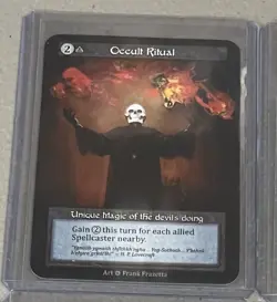 Sorcery Contested Realm Alpha OCCULT RITUAL Frazetta ALT ART Pledge Pack NF - Image 1