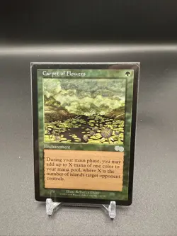 Magic: The Gathering Enchantment Carpet of Flowers MTG - Image 1