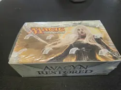 Sealed AVACYN RESTORED ENGLISH Booster Box MTG Magic the Gathering 653569713999 - Image 1