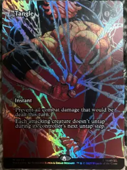 NM Borderless Tangle, MTG, Marvel's Spider-Man, Magic the Gathering, 38 - Image 2