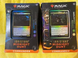 Innistrad Midnight Hunt - MTG - Commander Decks- Set of 2 - New / Sealed - Image 1