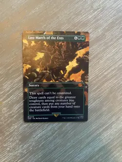 🔮 MTG: Last March of the Ents (Borderless) : the Lord of the Rings:... - Image 1