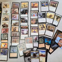 Custom COMMANDER MAGIC DECK MTG - Good Dog Cerburus Black & White SOLDIERS Tribe - Image 2