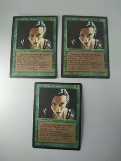 MTG Elves of Deep Shadow x3 The Dark Regular Uncommon - Image 1