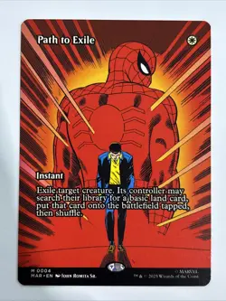 MTG Path to Exile 0004 Regular (Borderless) Marvel Eternal Legal NM MAR - Image 1