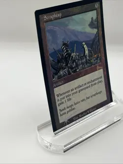 Scrapheap Urza’s Legacy FOIL Near Mint Never Played Mtg Magic The Gathering - Image 2