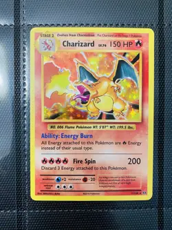 2016 CHARIZARD XY Evolutions HOLO Pokemon Card - Image 1