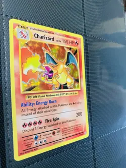 2016 CHARIZARD XY Evolutions HOLO Pokemon Card - Image 4